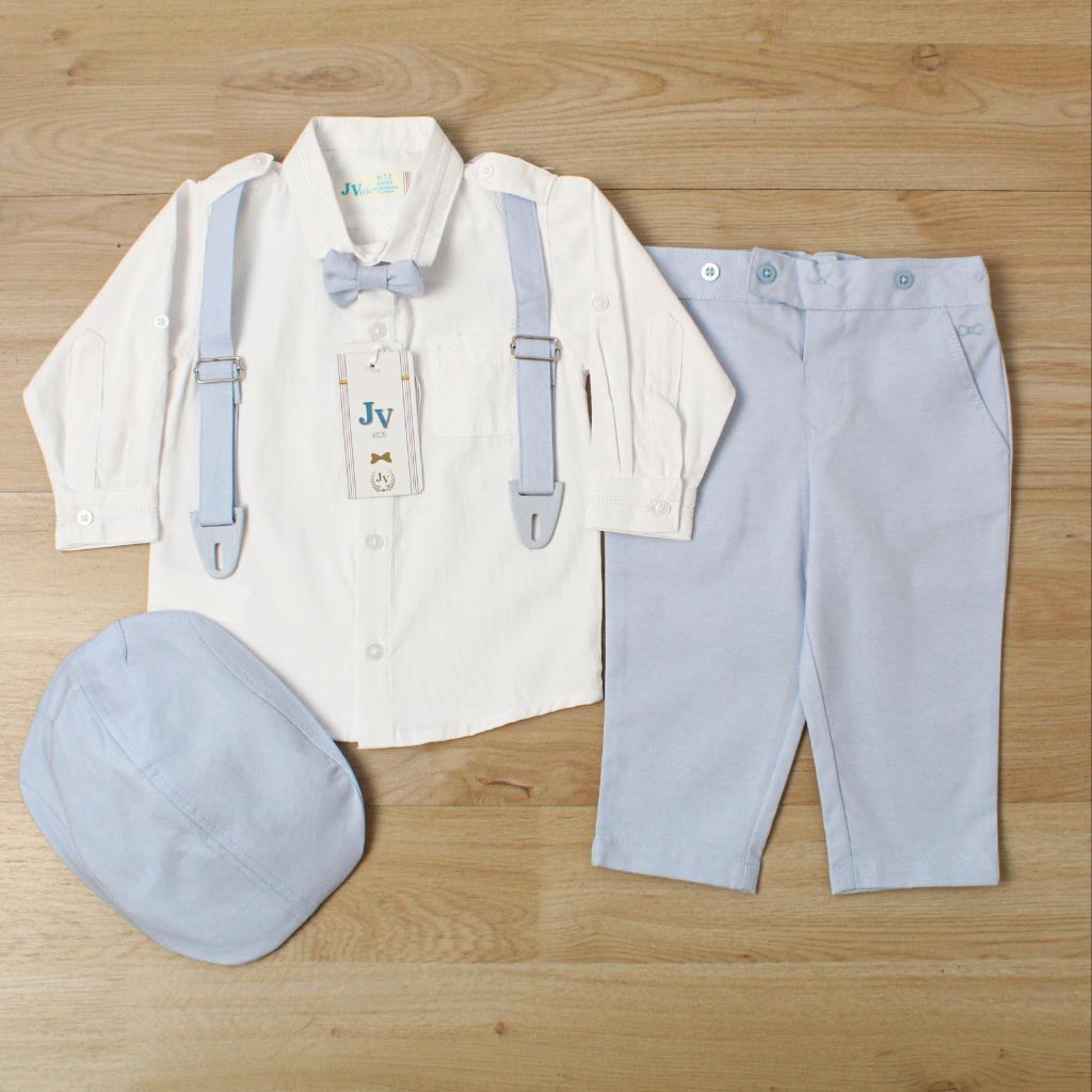 CONJUNTO DE TIRANTES BLANCO CON CELESTE 520_2
