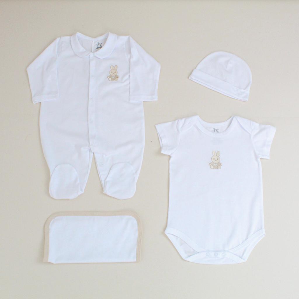 KIT PIJAMA CONEJO BL  111056_1