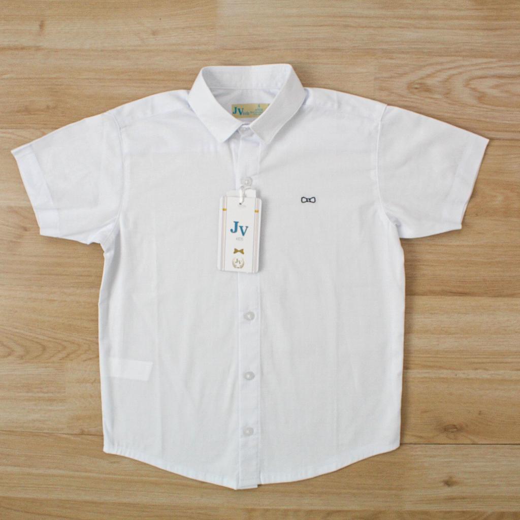 CAMISA MC BLANCA 000129 - JVKIDS