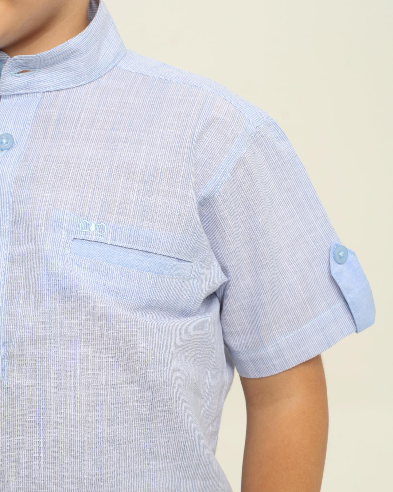 CAMISA CUELLO LIKI MC AZUL 001274_2