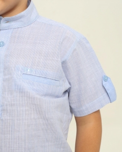 CAMISA CUELLO LIKI MC AZUL 001274_2