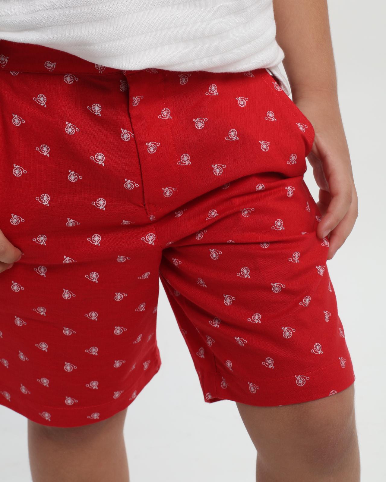 BERMUDA ROJA MANHATTAN 002053 - JVKIDS