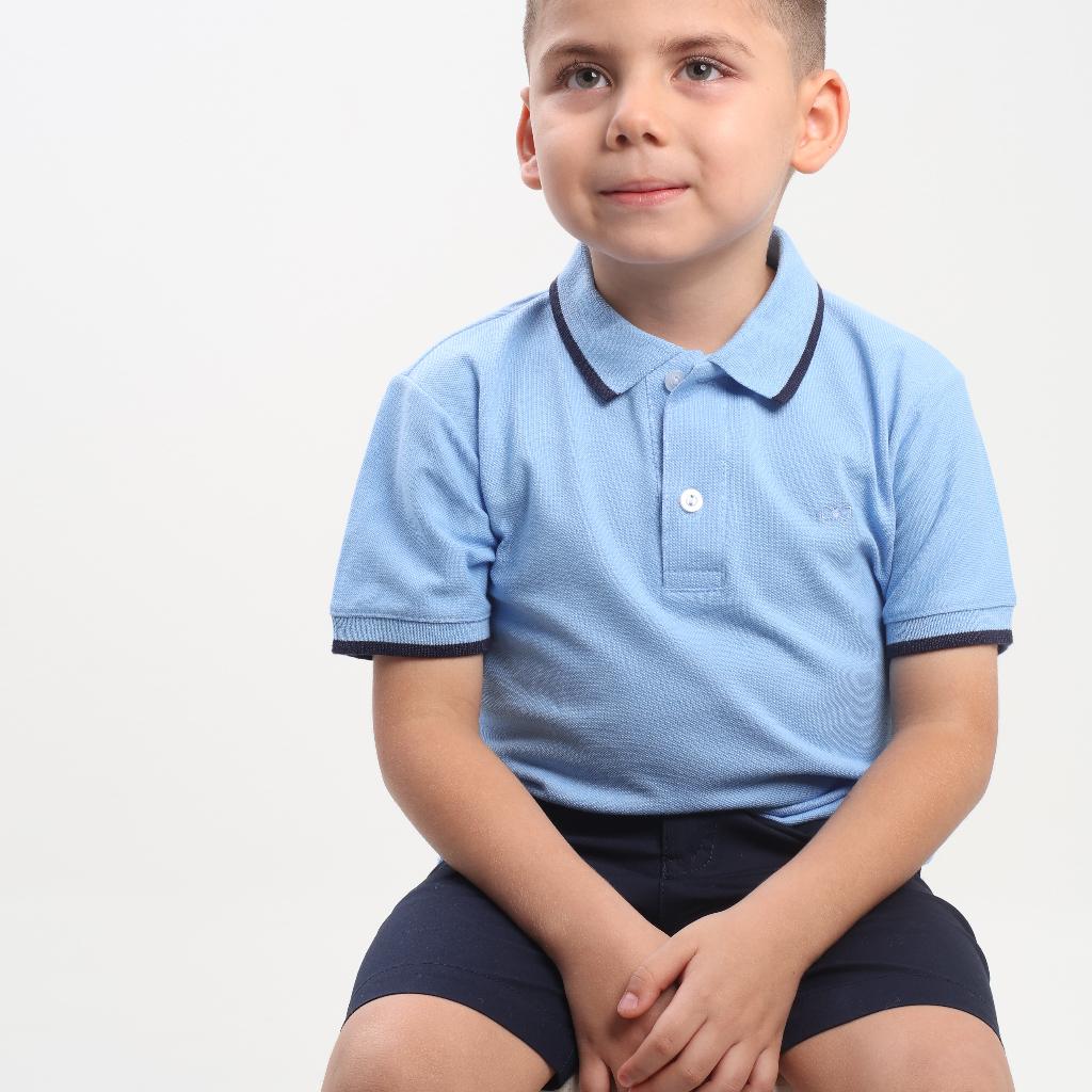 POLO CELESTE HORTENCIA 00027411 - JVKIDS