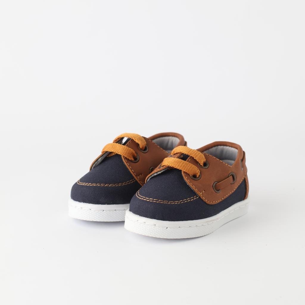 ZAPATO LONA APACHE 690  AZUL X MIEL_2