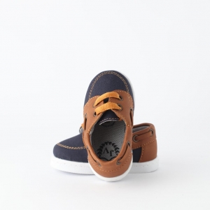 ZAPATO LONA APACHE 690  AZUL X MIEL_5