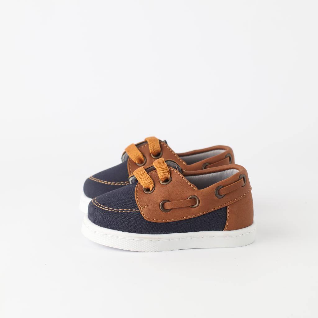 ZAPATO LONA APACHE 690  AZUL X MIEL_3