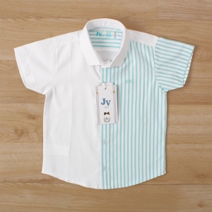 CAMISA MC BLANCA POR RAYAS VERDES 002335_1