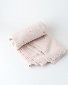 COBIJA DE HILO COLOR BEIGE _1
