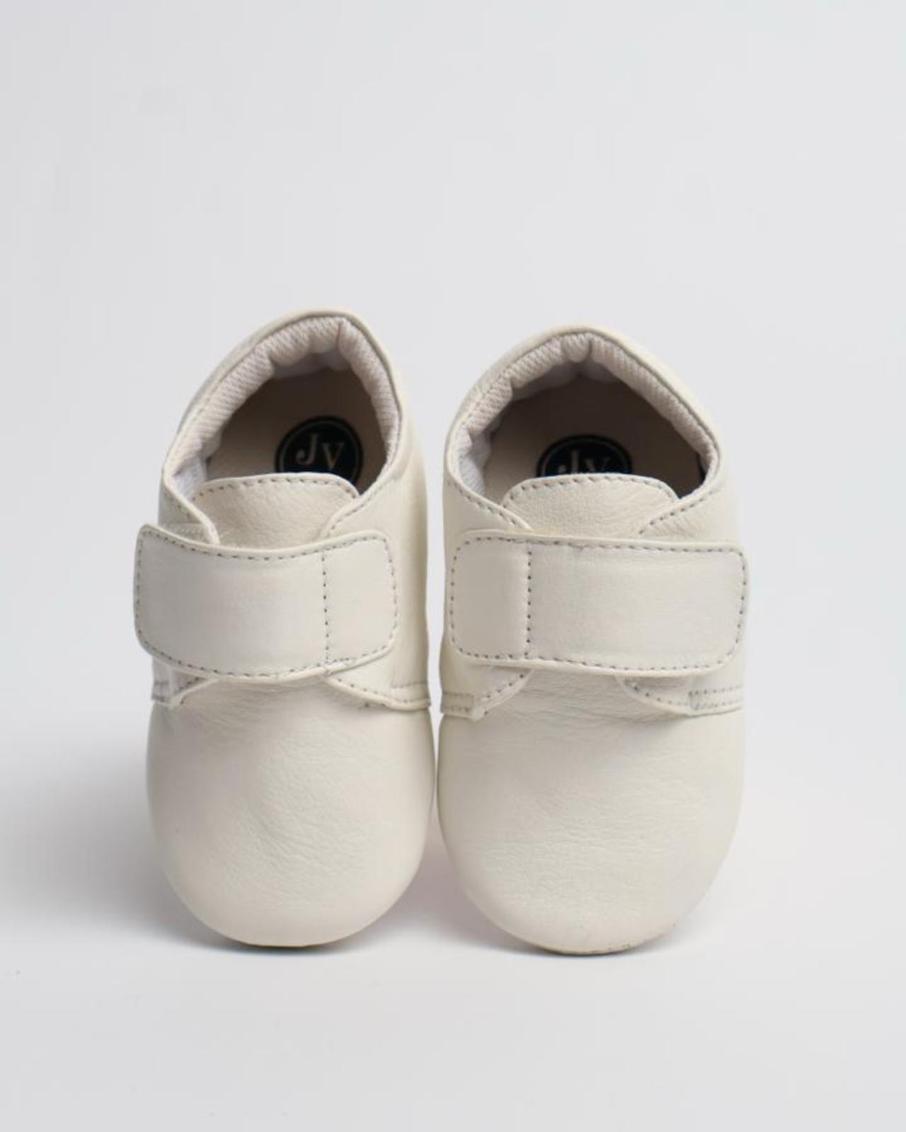 ZAPATO SIN SUELA PARA NIÑO COLOR BLANCO PERLA_1