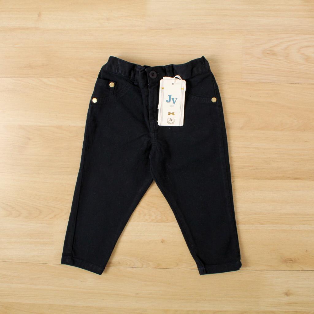 D00002 DRIL CON RIBETE AZUL NAVI - JVKIDS