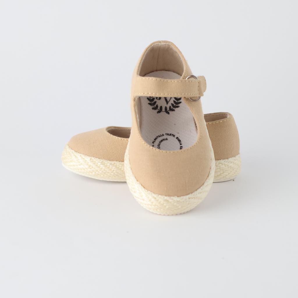 SANDALIA 500 LUNA LONA BEIGE _5