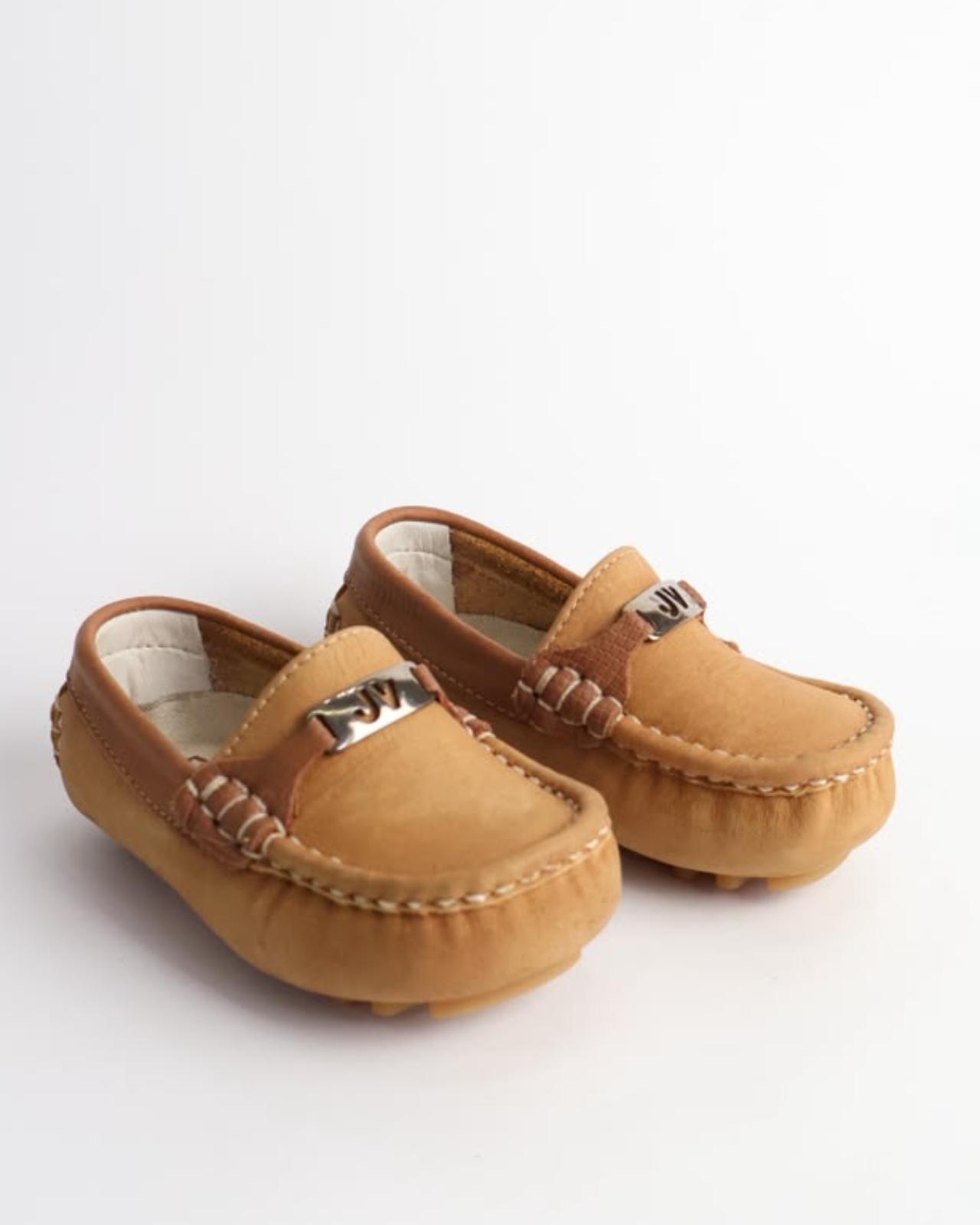 MOCASIN PARA NIÑO CON HEBILLA COLOR HOJASECA 702_2
