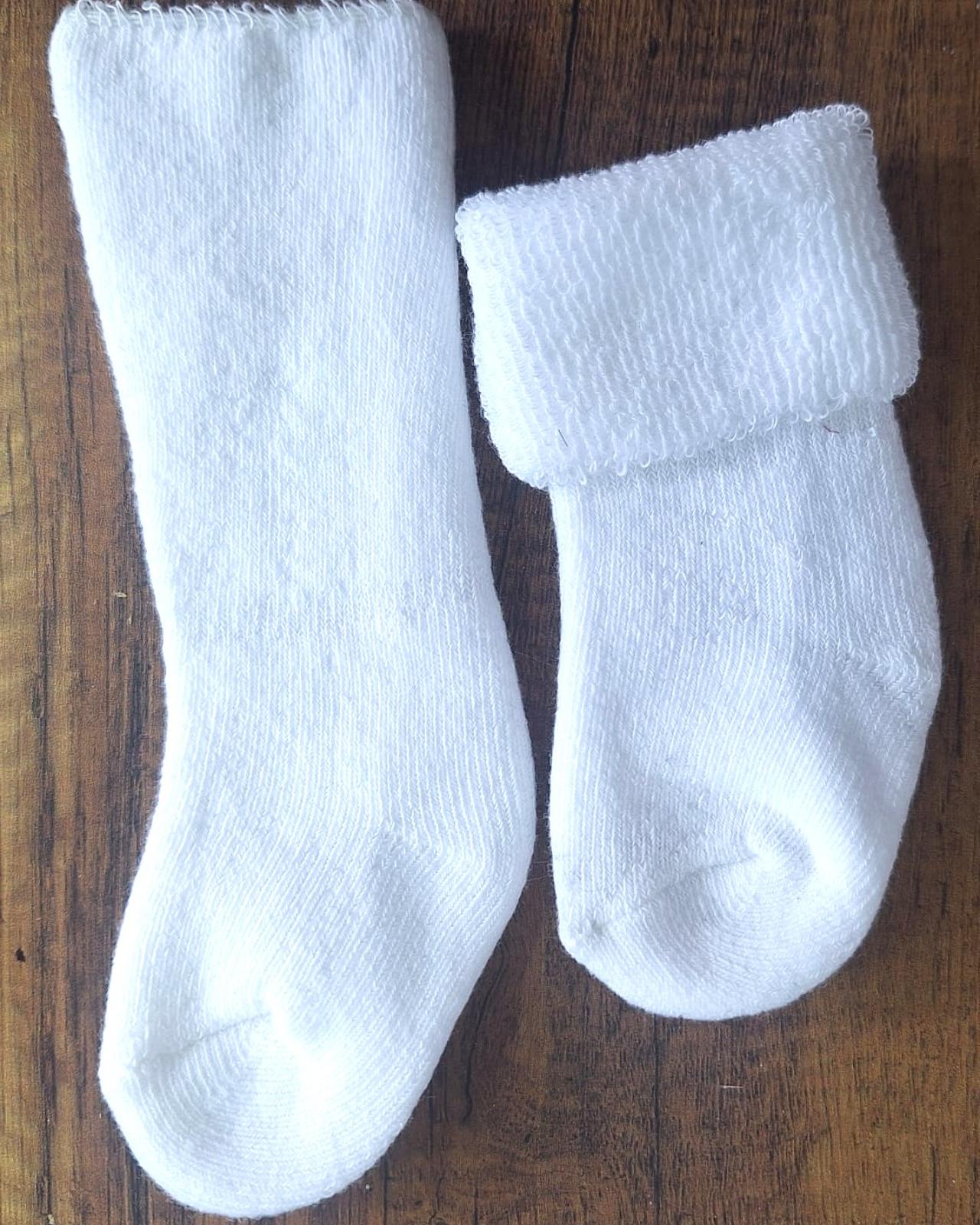 MEDIA BLANCA BB DOBLADA 111111 - JVKIDS