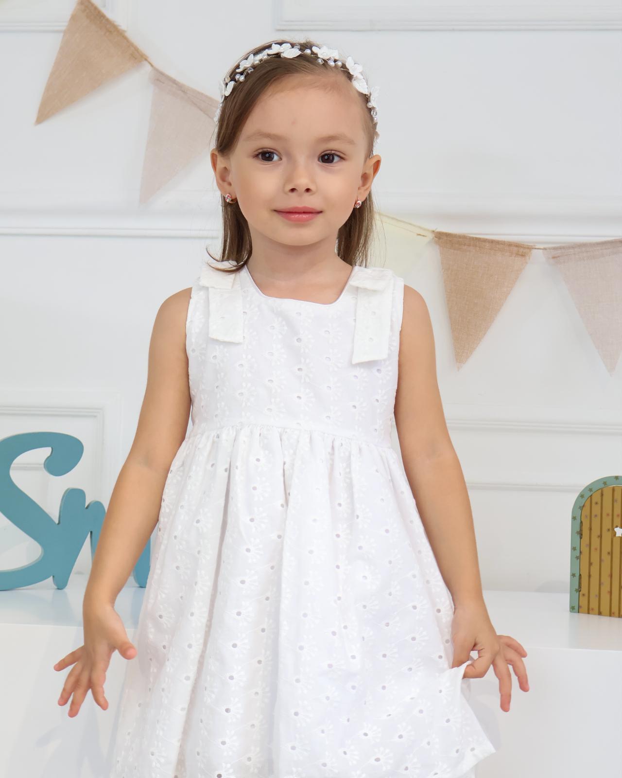 VESTIDO SIZA BLANCO CABANA 902700 - JVKIDS
